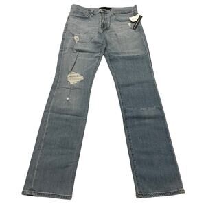 12-87 J Brand NWOT Men's Tyler Slim Fit Distressed Jeans Blue Size 32